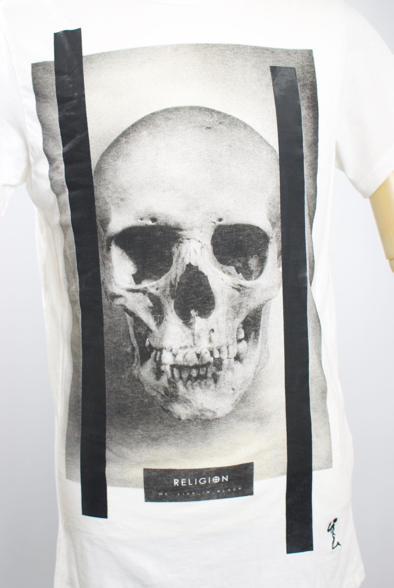 37BSFG05/ SKULL FOIL / 日本未発売 /スカルロックTシャツ/アーティスト着用ブランド / コットンジャージー