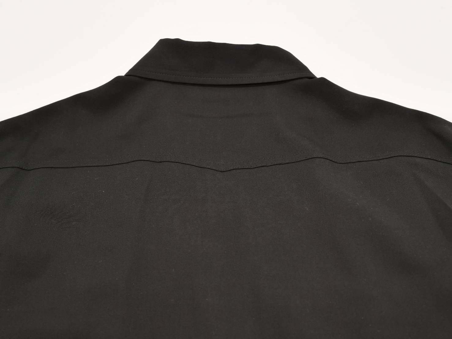 【大人のためのブラックウエスタンシャツ】 BLACK / オーバーサイズシャツ /