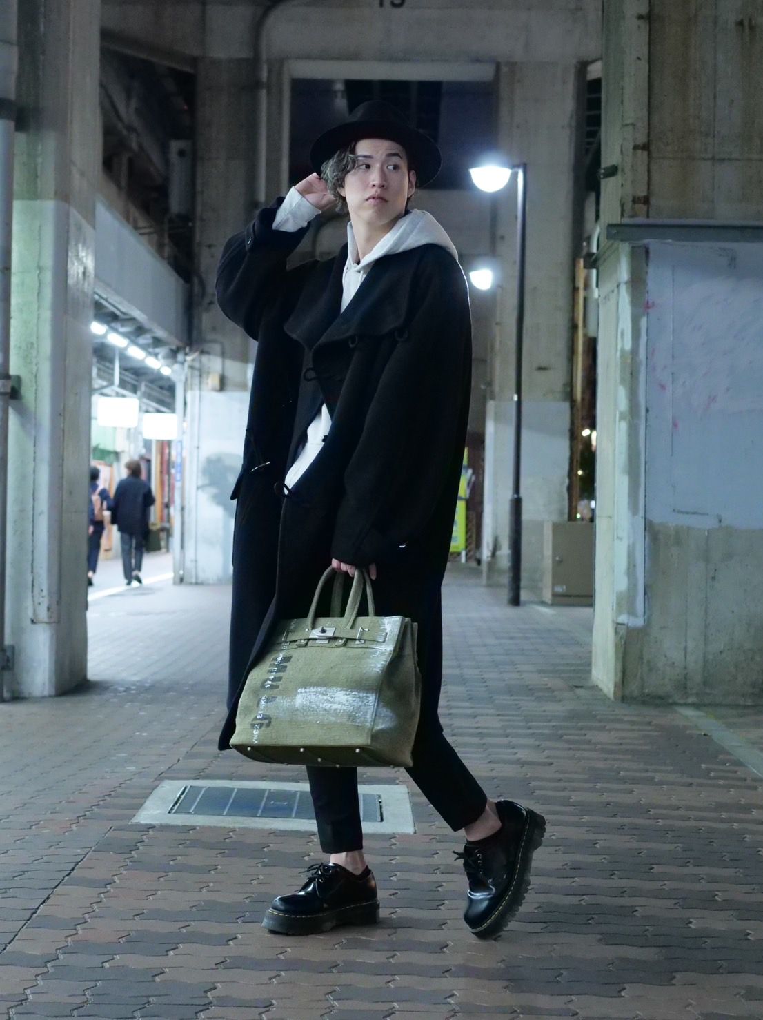 【M.U.L/ エムユーエル】Vintage Remake Fabric  / フランス軍テント生地 / リメイクバック / Mサイズ / 日本製 / Made in Japan /トートBag / メンズ レディース 兼用 UNISEX