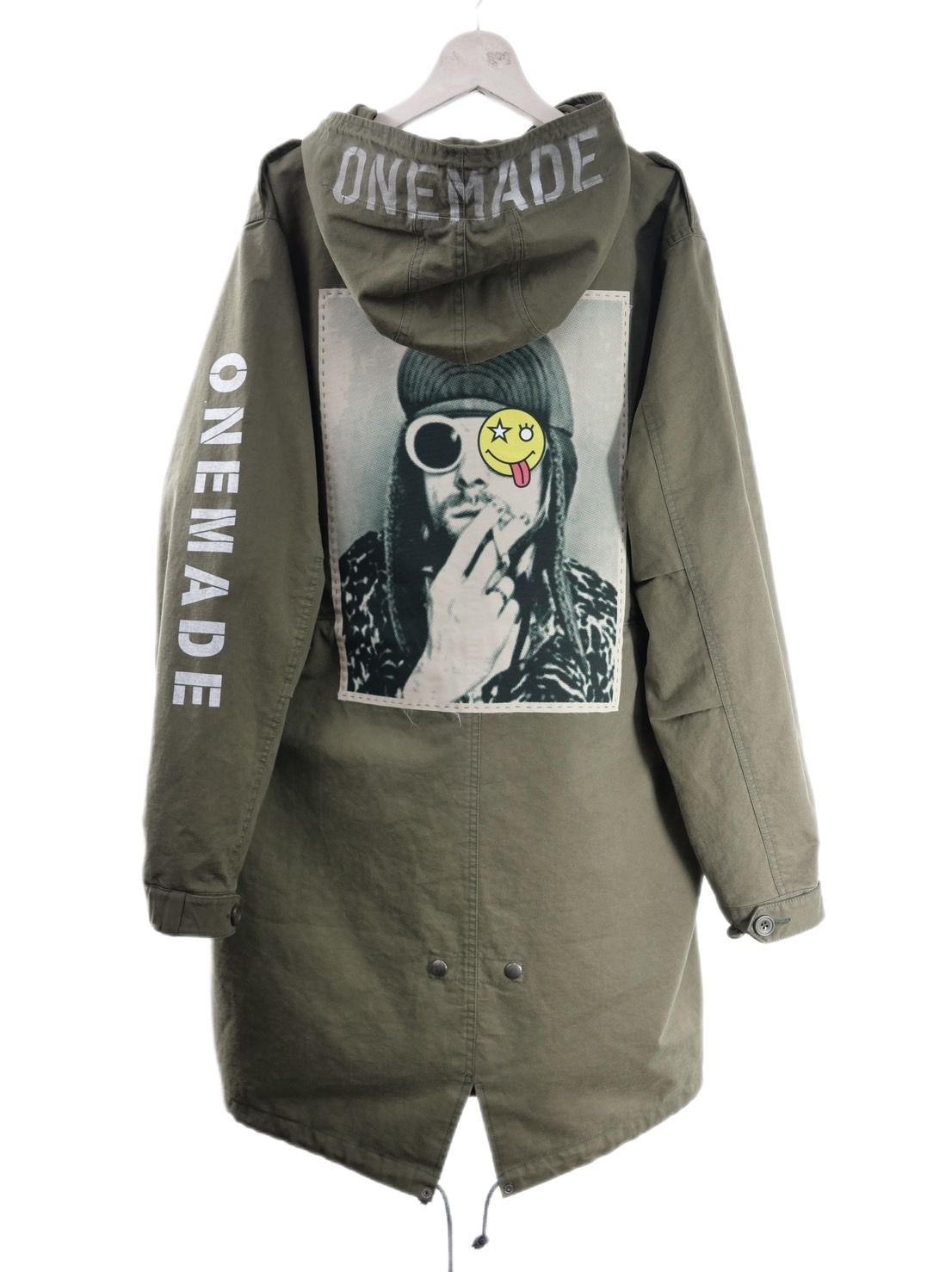 ONE MADE - 【世界で一枚だけ】別注 モッズコート / ヴィンテージカーキ / ハンドメイド / アートブランド / UNISEX  /PARKA SHELL M-1951 / M-51 | LANDER BLUE