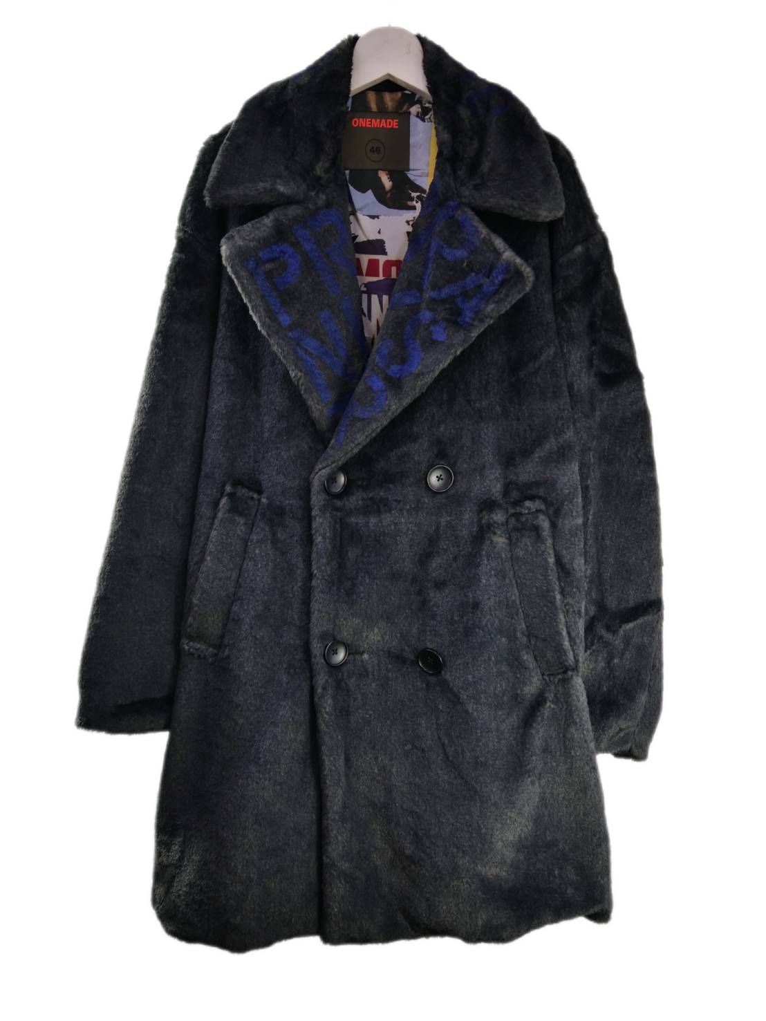 【40代大人のアートコート】ファーチェスターコート｜ハンドペイント・ハンドメイドアートブランド