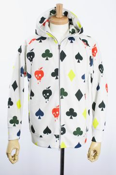 MX-1117 PARKA WHITE  /  ZIPパーカー / MADE IN JAPAN/