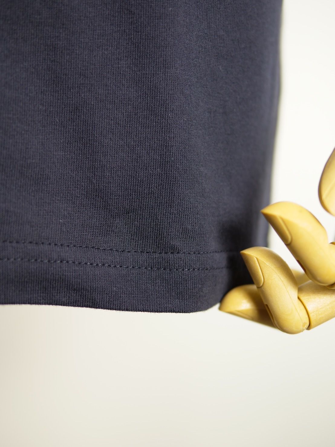 【3D刺繍】LANDER BLUE オリジナル / NAVY / ネイビー / ニコちゃん刺繍 / ビックシルエット / 1ポケTシャツ