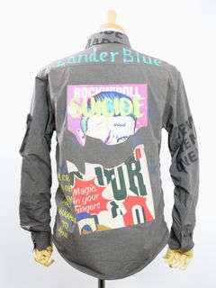 ONE-746 LANDERBLUE 別注 / 限定アイテム / 麻混シャツ / ハンドメイドブランド/ 日本製
