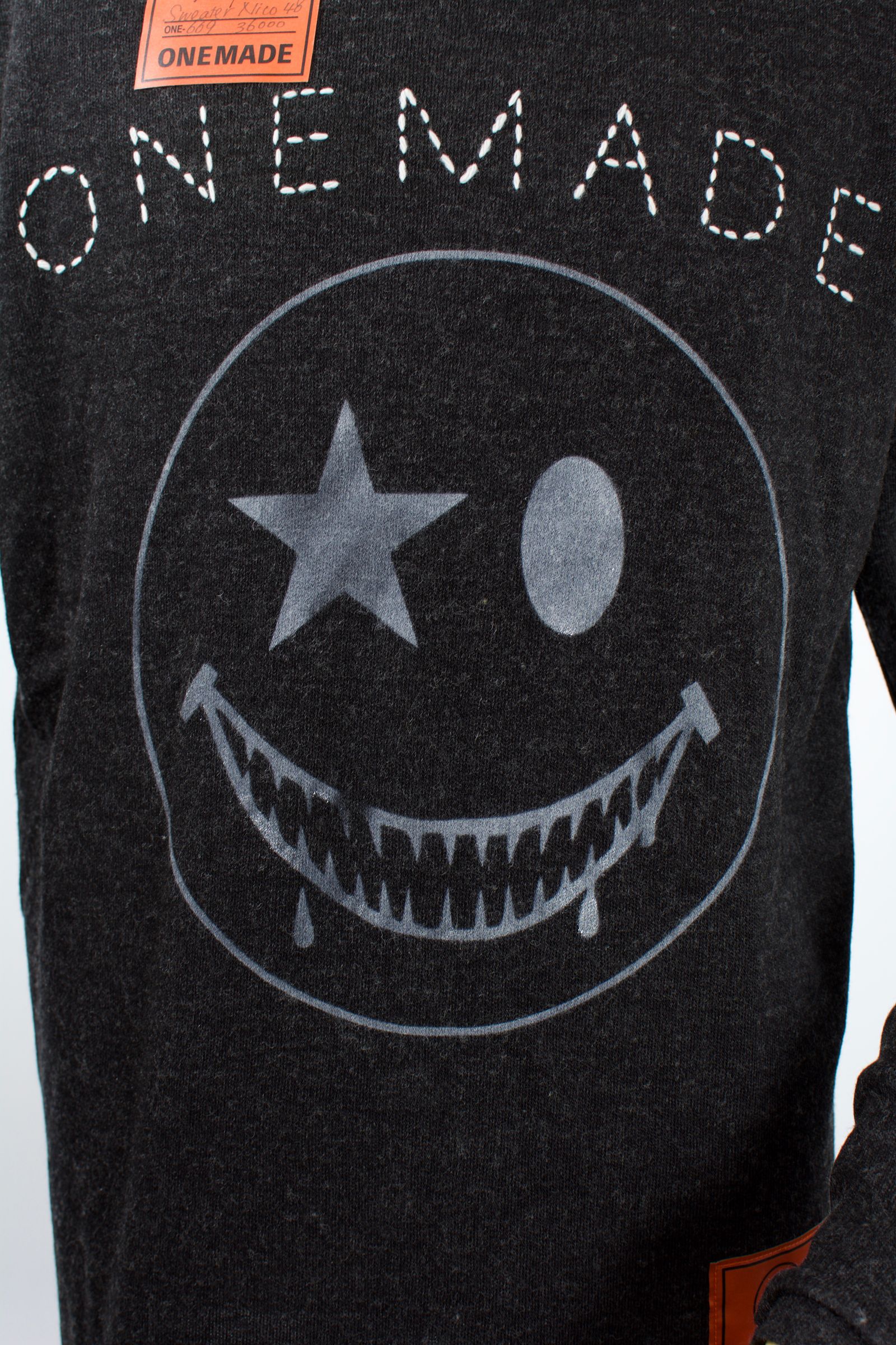 ONE-669 SWEATER NICO / ウール混セーター / HANDMADE / ハンドメイド / MADE IN JAPAN