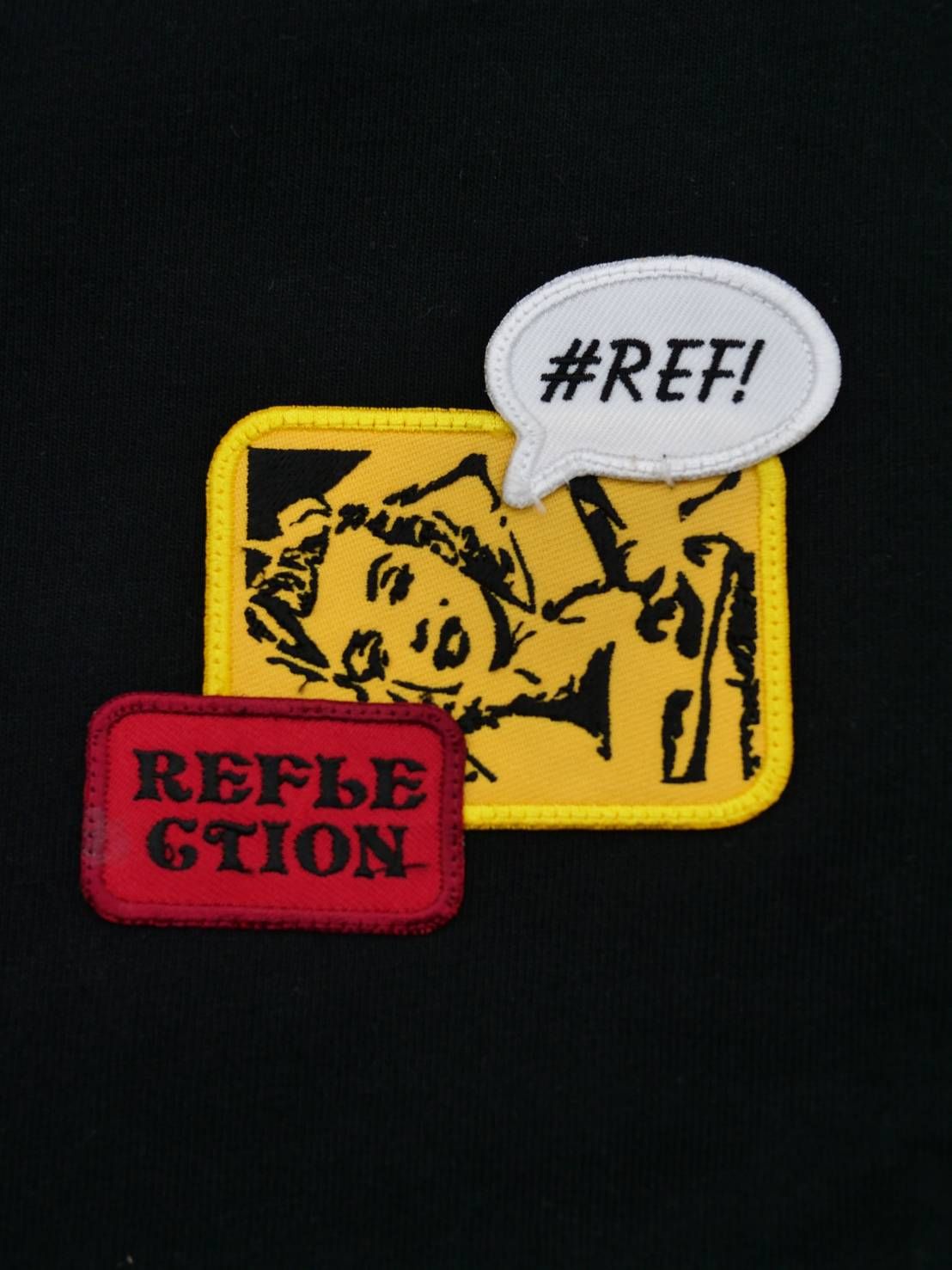 「リメイクTシャツ」マリリンモンロー Tシャツ /ワッペン / BLACK  / ユニセックス / usaコットン tシャツ