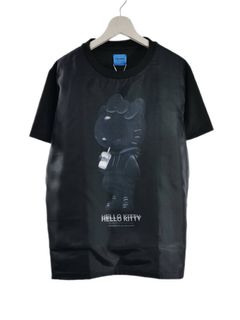 【3Dハローキティデザイン】 TR-048 / アートTシャツ / サンリオコラボ /BLACK / ユニセックス