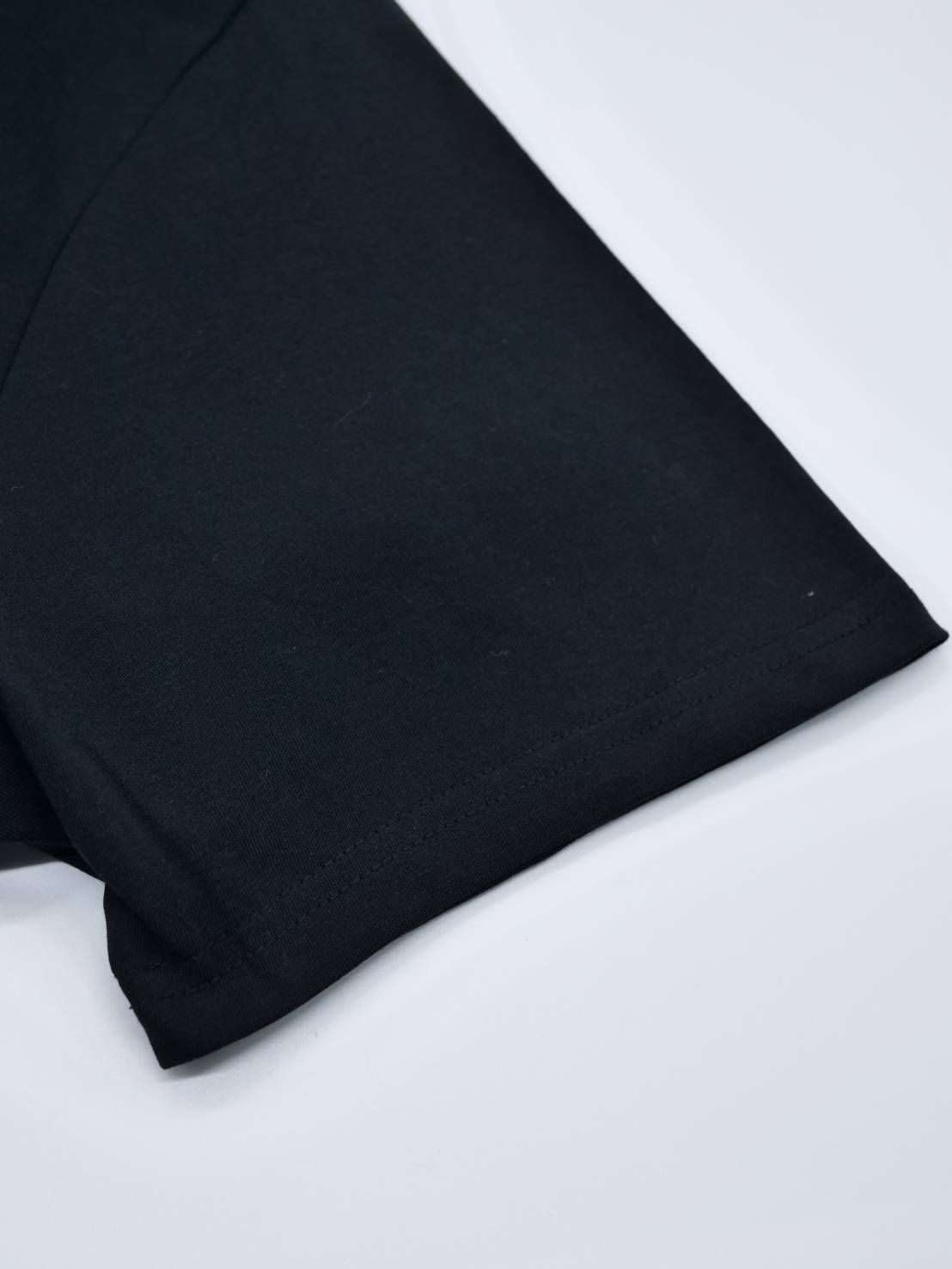 【LEON掲載】 ハートデザイン/ 刺繍Tシャツ/ BLACK / 半袖Tシャツ