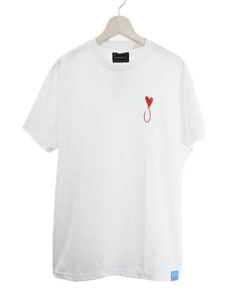 【パリで愛される】 フランスブランド / Tシャツ / ブラック / ハート刺繍 / 高級素材  / レギュラーフィット
