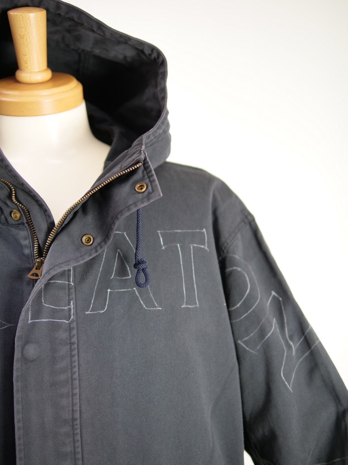 【ハンドメイドブランド】 MODS COAT / モッズコート / NAVY ネイビー / M-65 M-51 フィールドパーカー / COTTON 100% コットン / ユニセックス