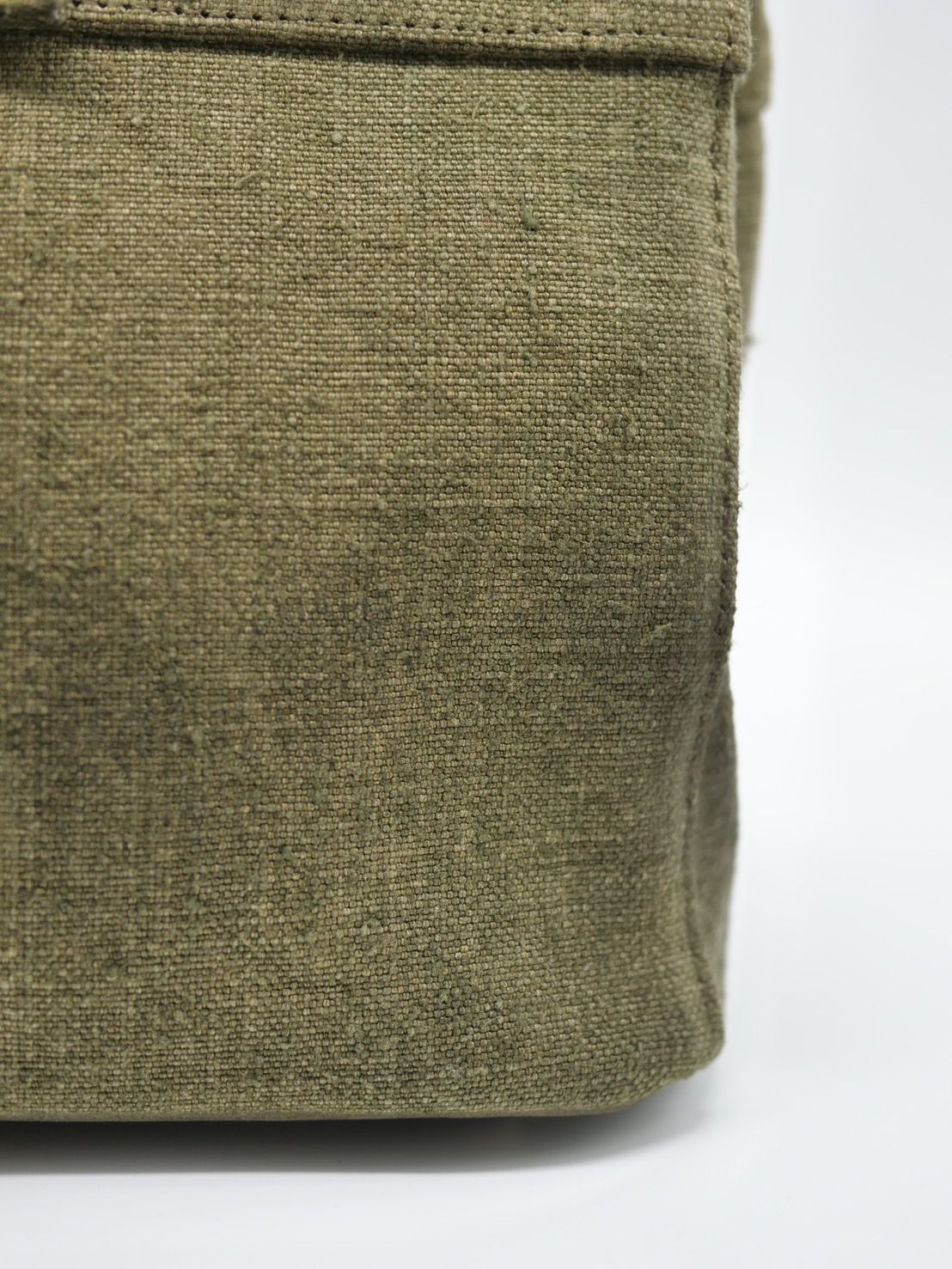 【M.U.L/ エムユーエル】Vintage Remake Fabric  / フランス軍テント生地 / リメイクバック / Sサイズ / 日本製 / Made in Japan /トートBag / メンズ レディース 兼用 UNISEX