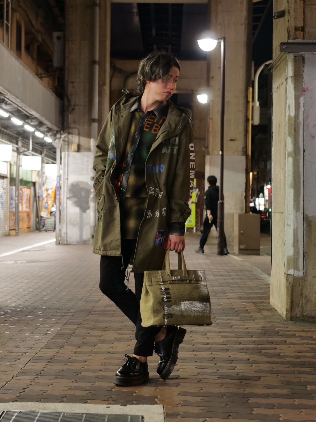 【世界で一枚だけ】別注 モッズコート / ヴィンテージカーキ / ハンドメイド / アートブランド / UNISEX /PARKA SHELL M-1951 / M-51