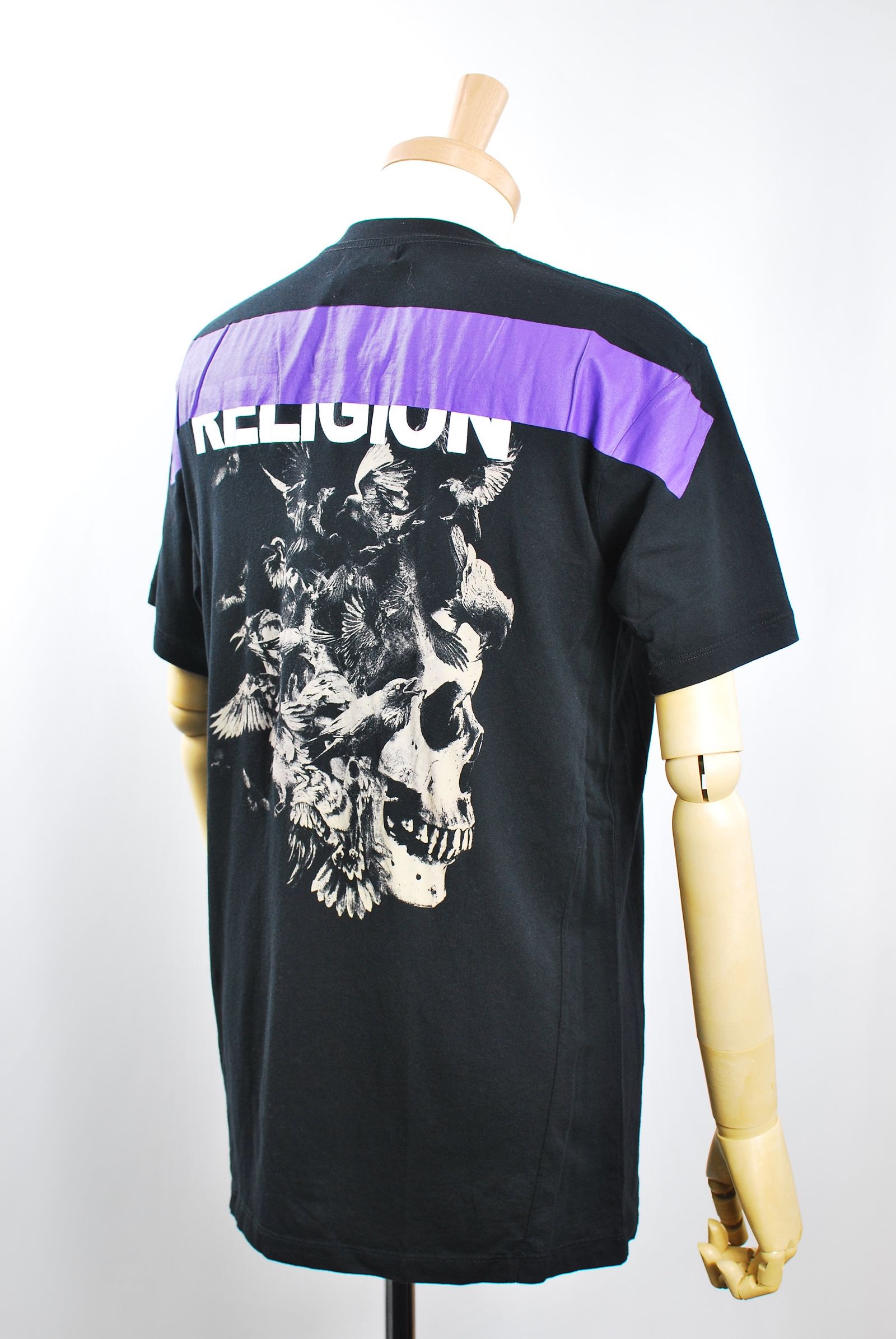 10BRVG95/ RAVEN SKULL/ オーバーサイズ / 日本未発売 /ロックTシャツ/アーティスト着用ブランド / コットンジャージー