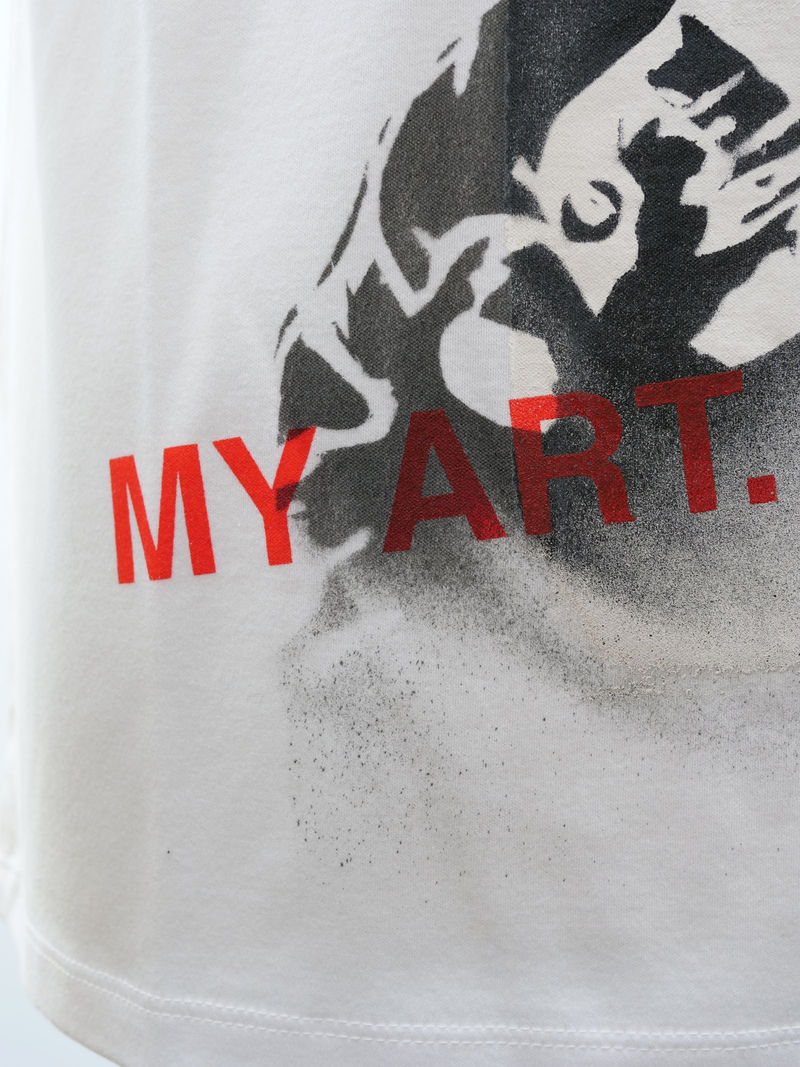 ONE-934 / TSHIRT / Tシャツ /ハンドメイド / 版画アート / アートピース / 芸術