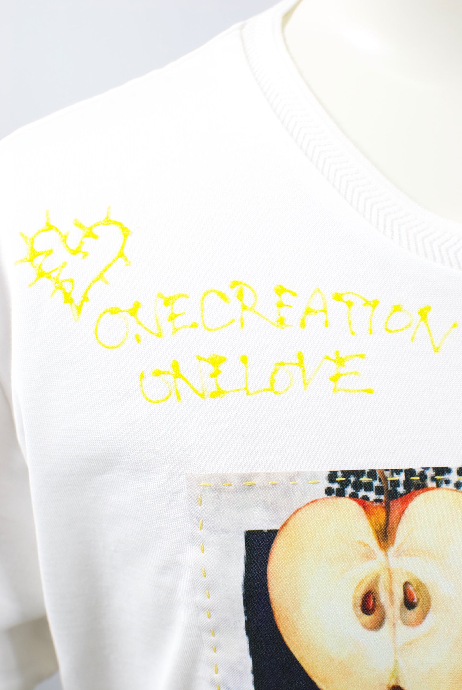 ONE-694 ZULUCKY 48サイズ / ハンドメイド / LANDER BLUE 別注モデル  / 1点もの /アートTシャツ
