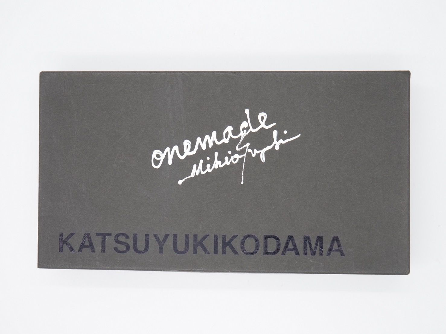 【イタリアンレザー長財布】ONEMADE×KATSUYUKIKODAMA / BLACK ブラック / レザー/ハンドペイント
