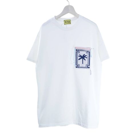 【アートTシャツ】 イタリアブランド / メンズ / WHITE / イタリア製 / 高級半袖Tシャツ / 透けない / 厚手 / 高品質 / コットン100％