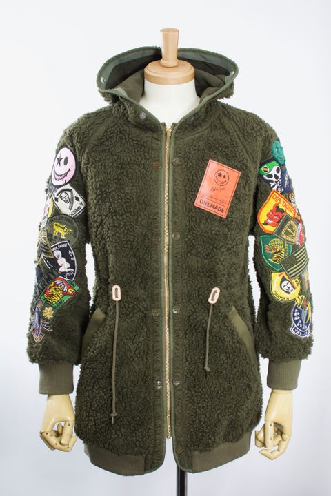 ONE-597S  VINTAGE BOA  COAT / ヴィンテージワッペン / ミリタリー/フランス軍デットストック/ HAND MADE / MAXSIX /MIKIO SUZUKI