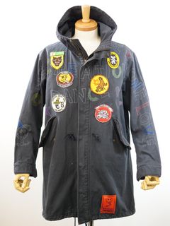 ONE-773 MODSCOAT / ハンドメイド / ネイビー / モッズコート / HAND MADE / アートブランド /