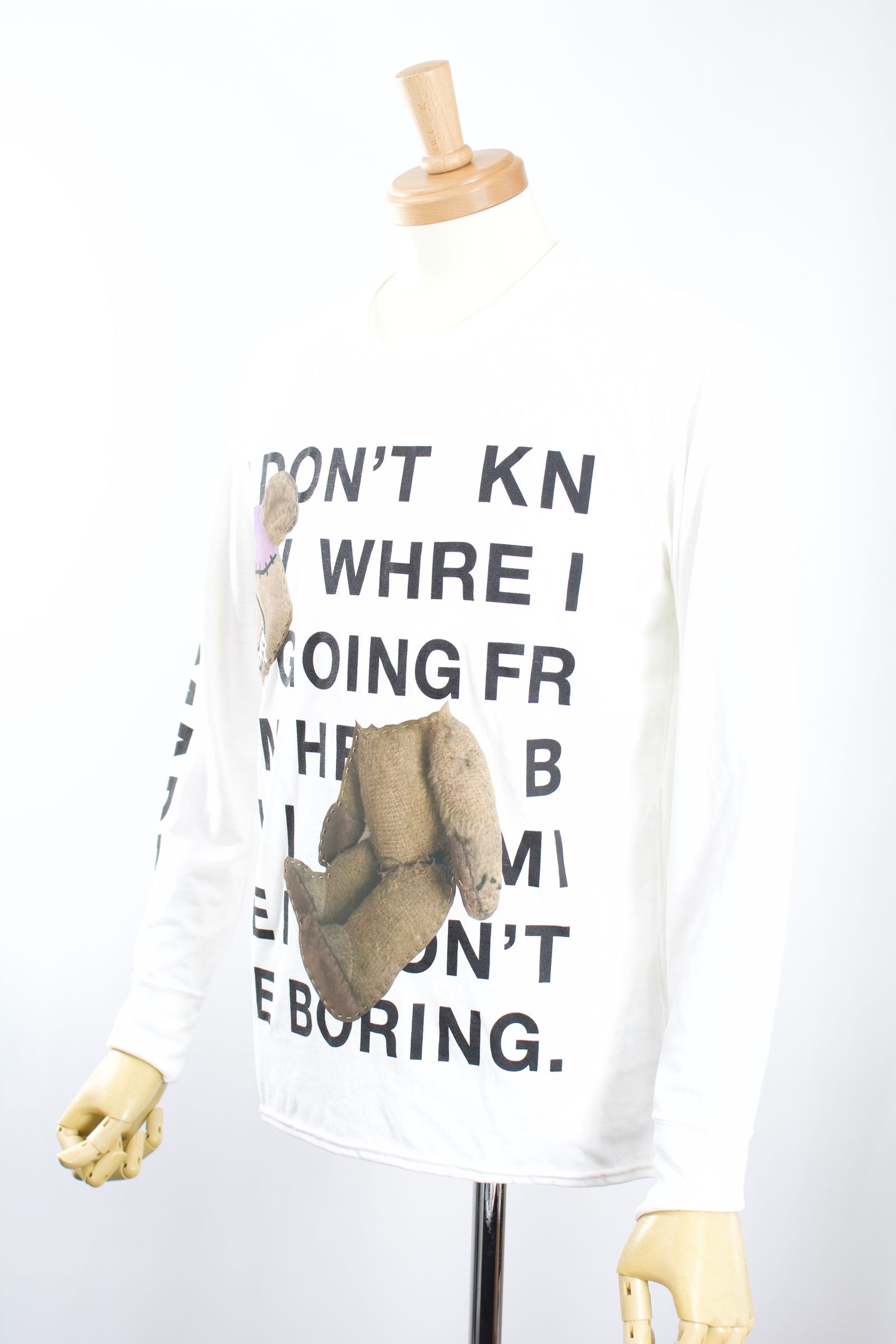 ONE-736 LONG TEE / ハンドメイド / リサイクルTシャツ ロングTシャツ