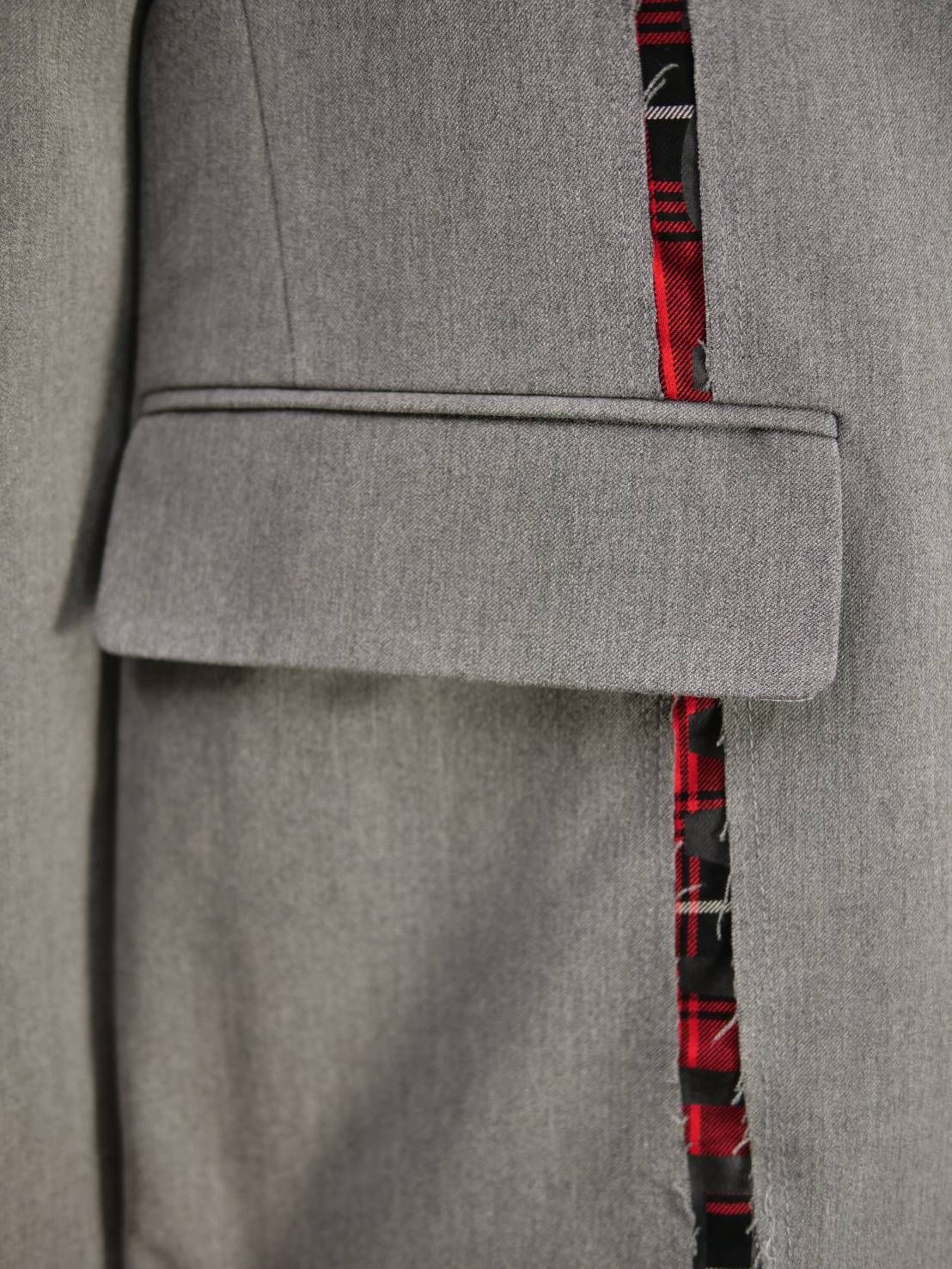 【大人はアートで差別化を】 ハンドメイド / パッチワーク / アートブランド / ピークドラペル  / ジャケット