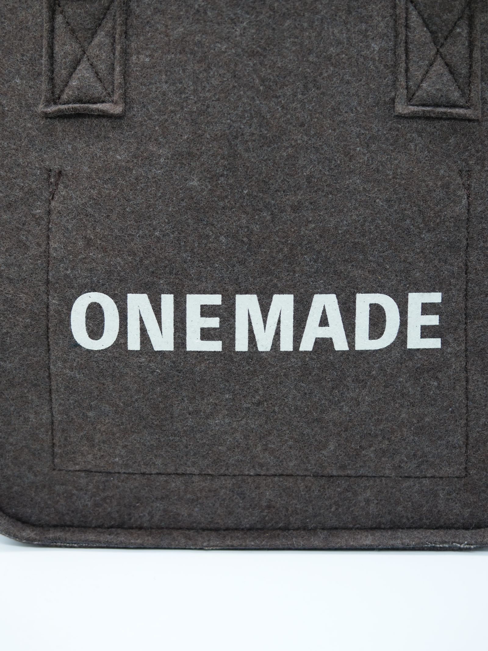 ONB-004W  / FELT MINI TOTO BAG / トートバッグ / ハンドメイド / MADE IN JAPAN