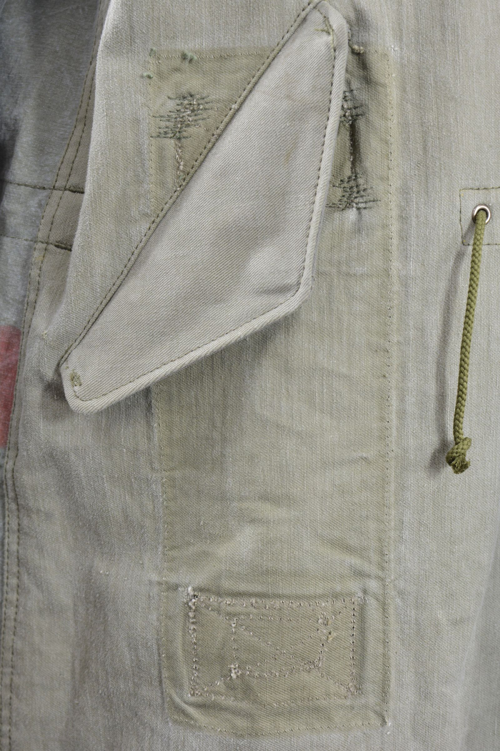 ONEMADE REBUILD LINE / ONE-640 MOZ COAT / ヴィンテージモッズコート / HAND MADE / アートブランド / フランスダッフルバッグ解体