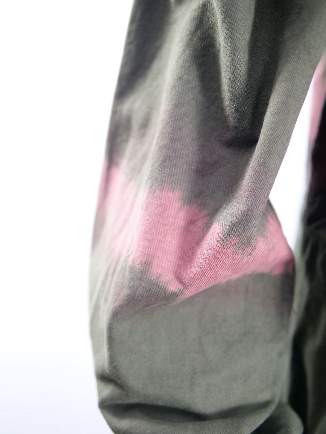 【世界で一枚だけ】 MODSCOAT / UNISEX / ユニセックス / ヴィンテージカーキ / ハンドメイド / タイダイ染め / 手染めモッズコート / HAND MADE / アートブランド