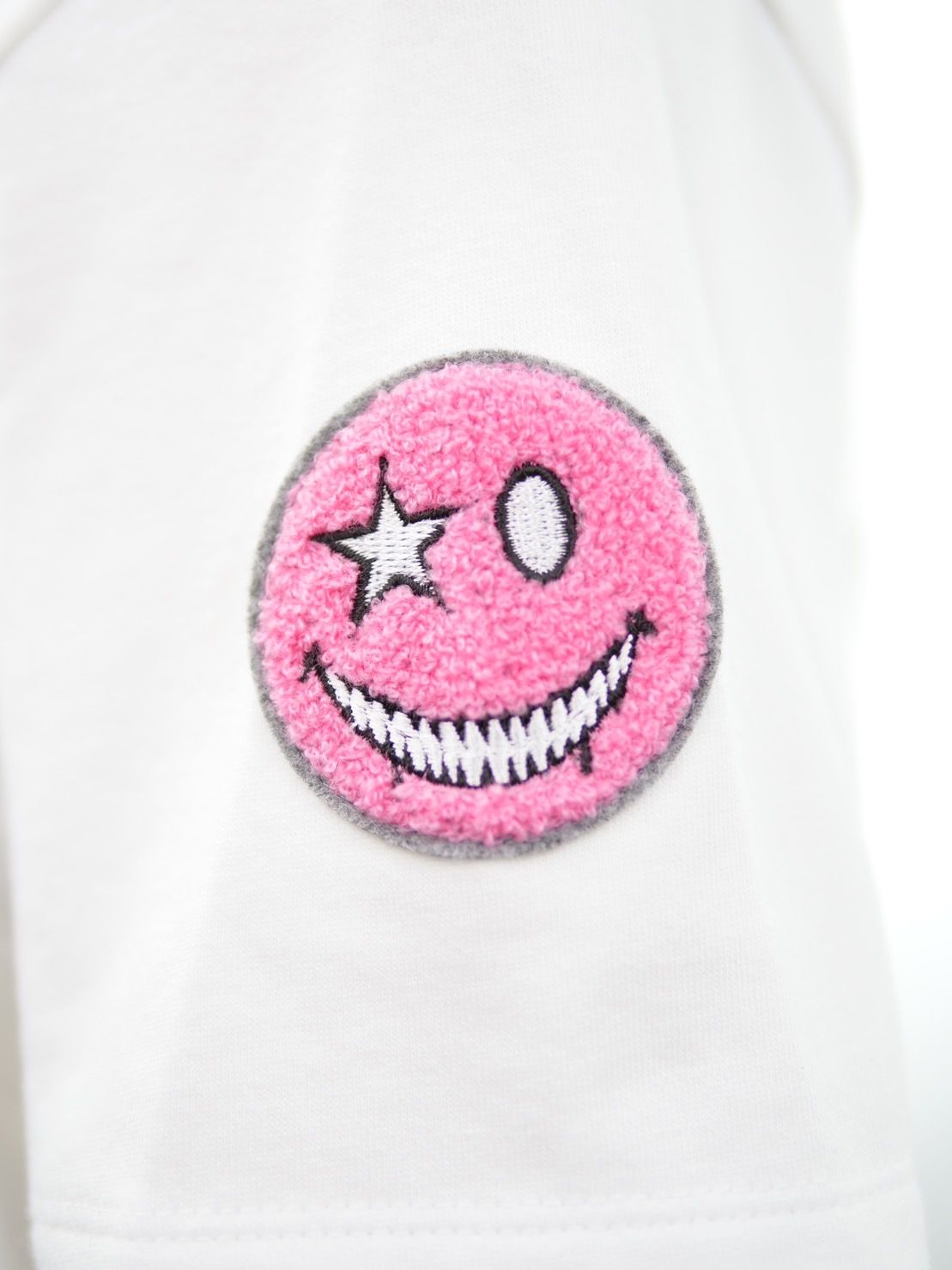 【パッチワークで表現】 Art Tシャツ / WHITE / ハンドメイド / アートTシャツ