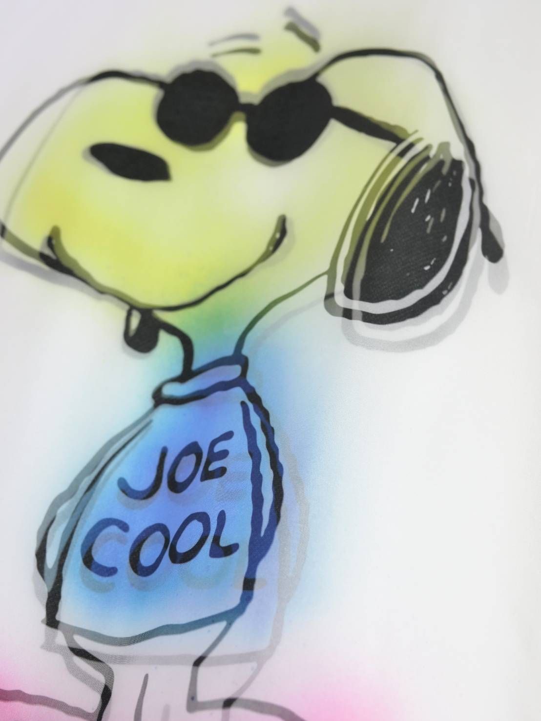 【スヌーピーシリーズ】 TR-058 / SNOOPY / ライセンス商品 / 3Dアート / スヌーピー / パーカー / WHITE / UNISEX