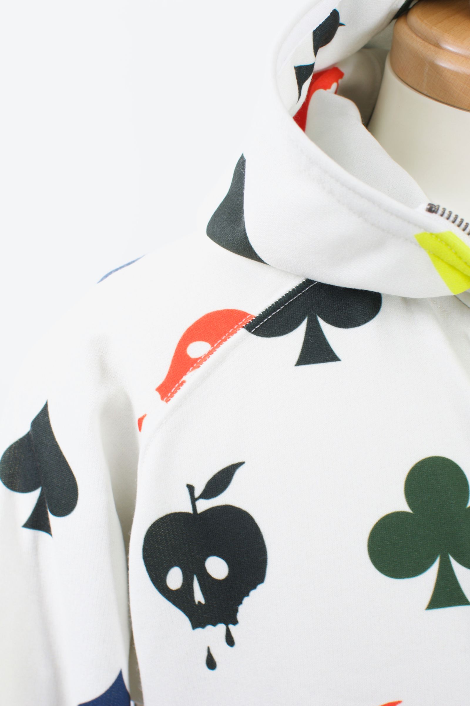 MX-1117 PARKA WHITE  /  ZIPパーカー / MADE IN JAPAN/