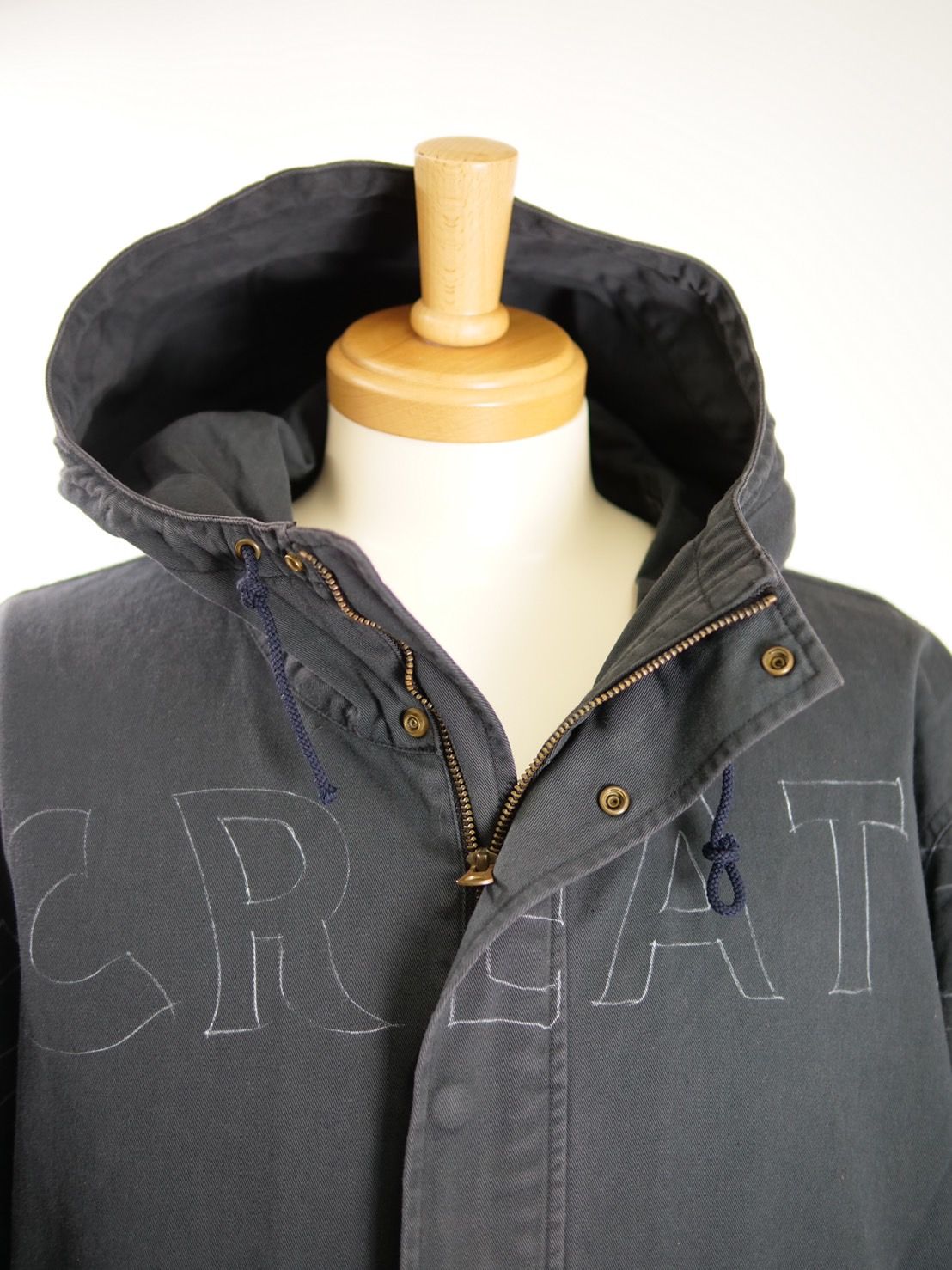 【ハンドメイドブランド】 MODS COAT / モッズコート / NAVY ネイビー / M-65 M-51 フィールドパーカー / COTTON 100% コットン / ユニセックス