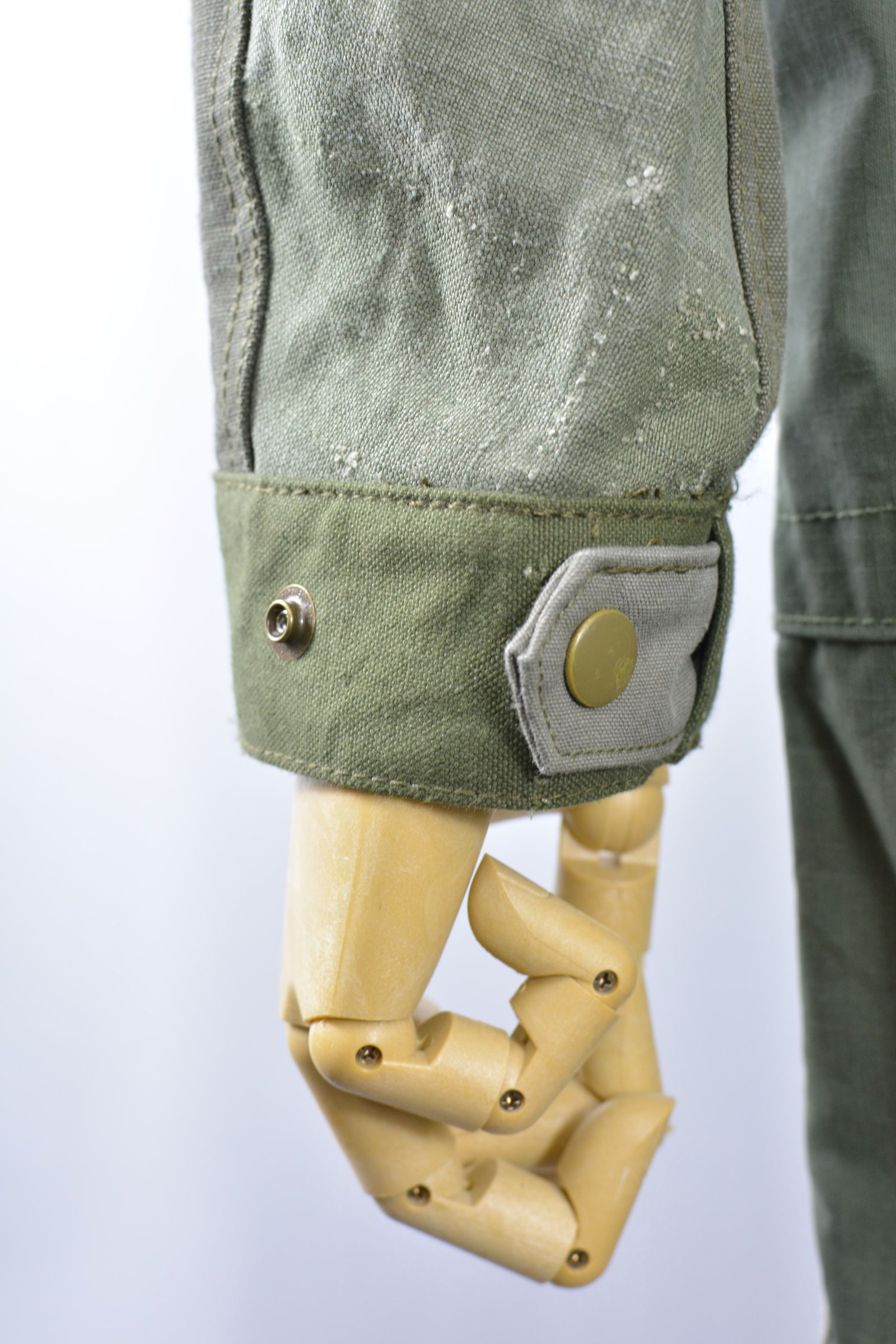 ONEMADE REBUILD LINE / ONE-640 MOZ COAT / ヴィンテージモッズコート / HAND MADE / アートブランド / フランスダッフルバッグ解体