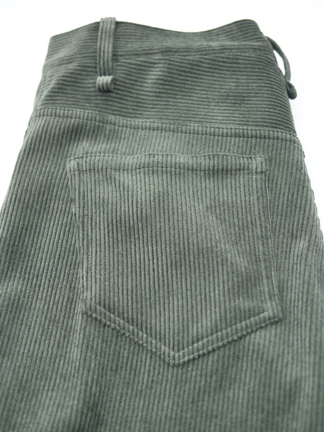 【コーデュロイパンツ】立体裁断パンツ / CORDUROY/ カーキ / Made In Japan / 日本製 / 国産