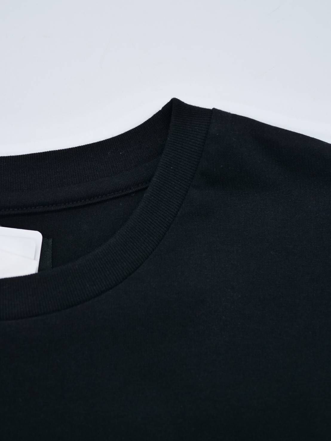 【LEON掲載】 ハートデザイン/ 刺繍Tシャツ/ BLACK / 半袖Tシャツ