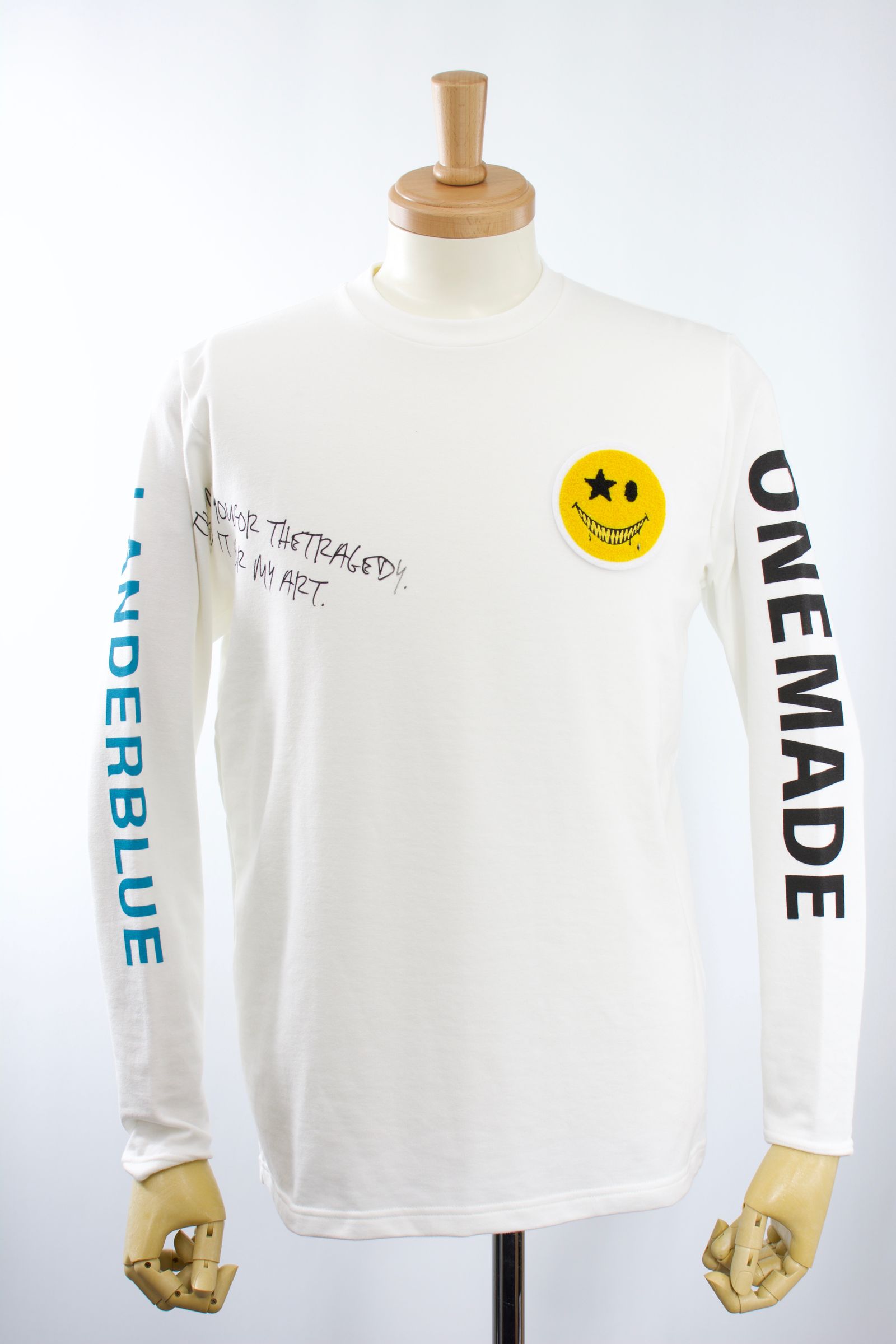 ONEMADE×LANDERBLUE「別注」ONE-710 / Mサイズ / ロングTシャツ / HAND MADE / MAXSIX /MIKIO SUZUKI