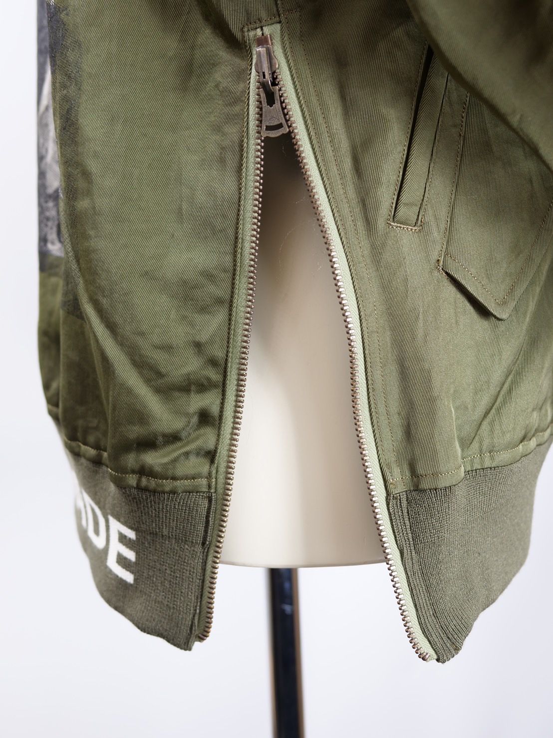 ONE-778B SPECIAL MA1 /  Reversible / リバーシブル / 2WAY Jacket / ハンドメイド / アート