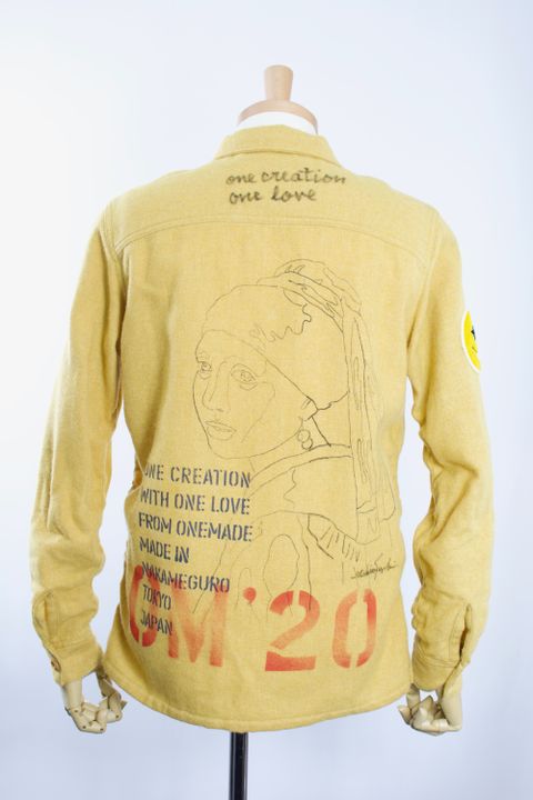 ONE-655  MILITARY JACKET / ウール素材  / ミリタリー/ パラフィン加工/ HAND MADE / MAXSIX /MIKIO SUZUKI