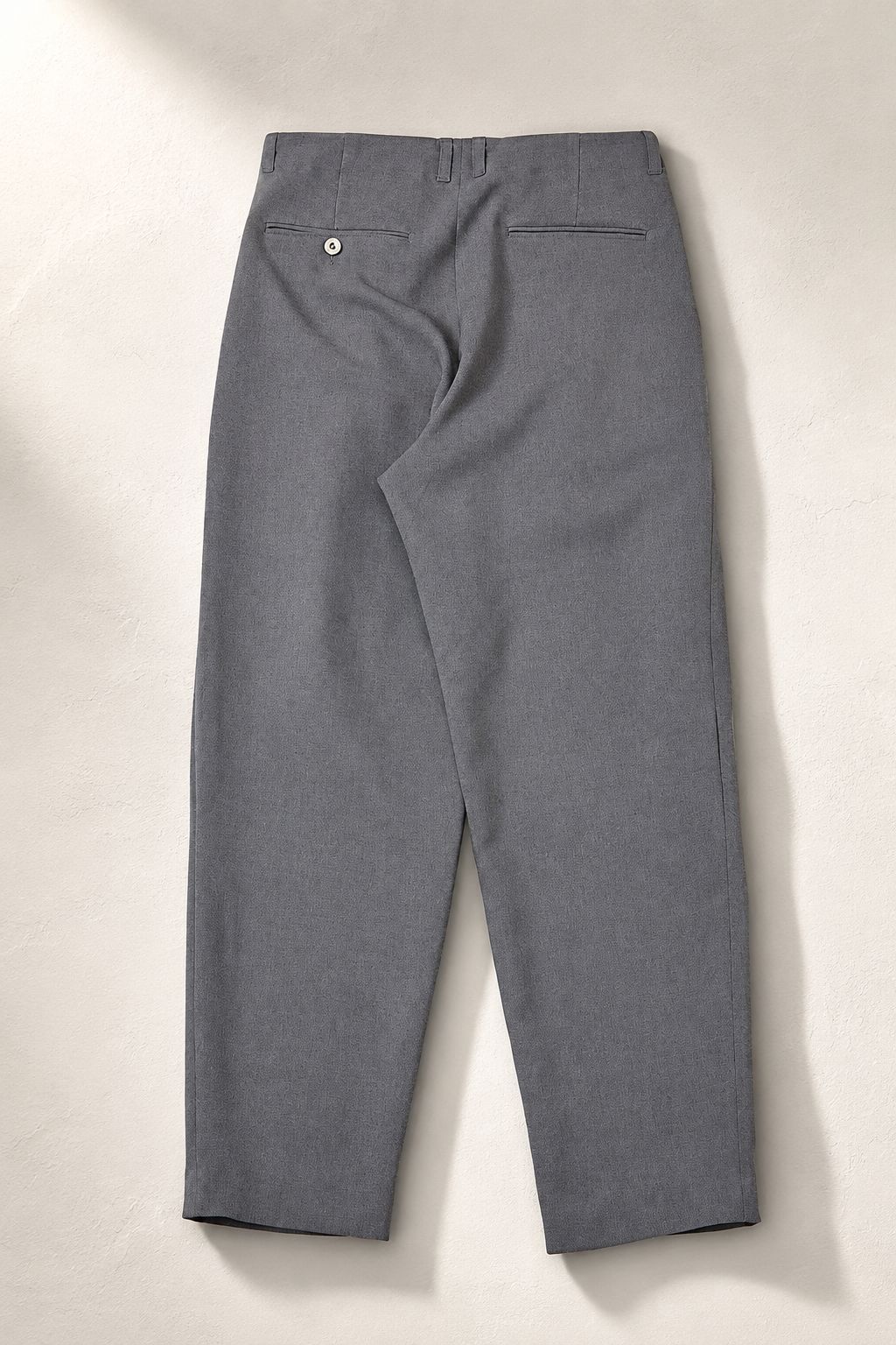 【Double cross 4 tuck trousers】 4タック / ソフィダブルクロス  / グレー / ワイドスラックス / メンズ