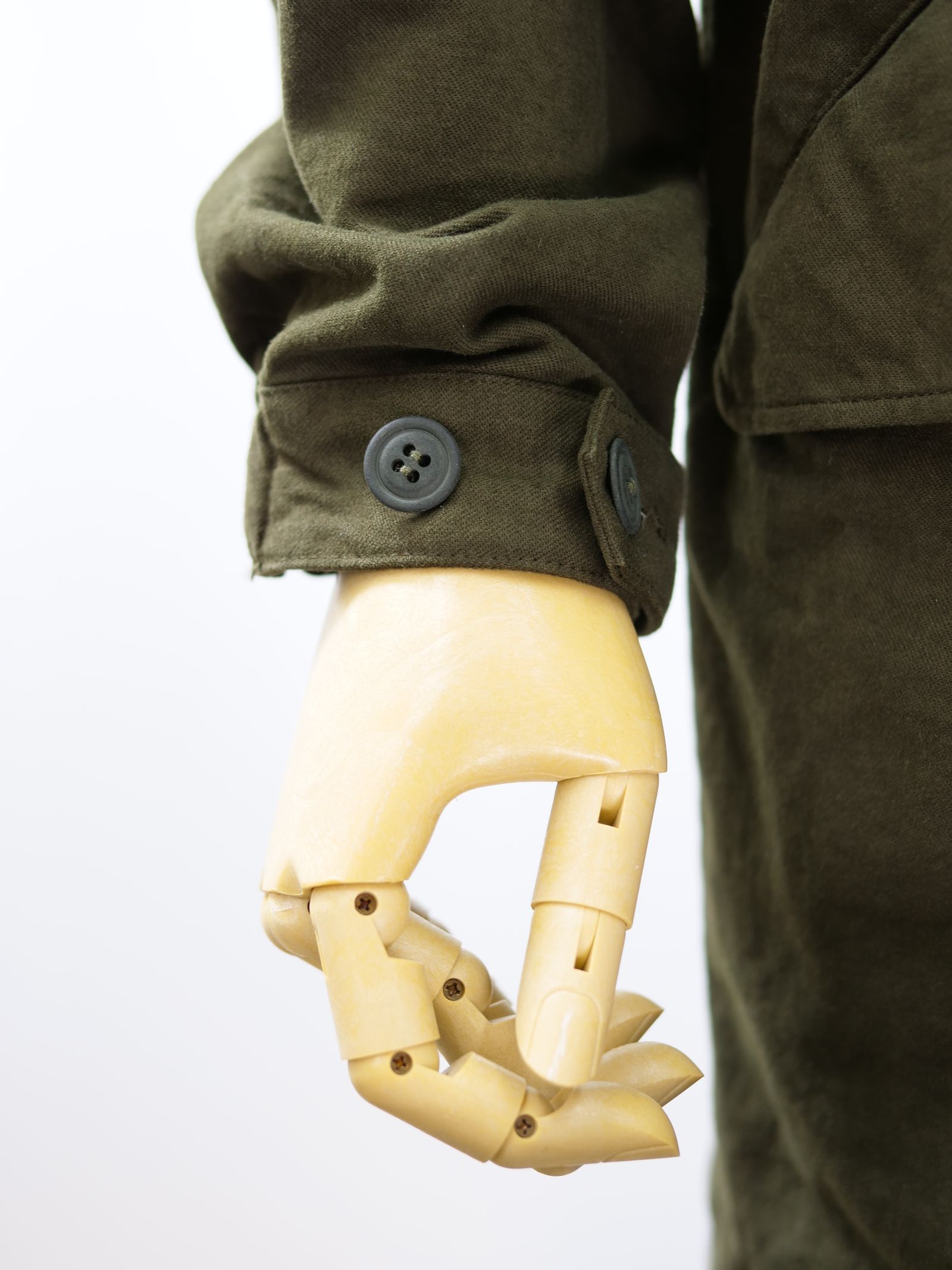 ONE820 / MODSCOAT / UNISEX / ユニセックス / ヴィンテージカーキ / ハンドメイド / タイダイ染め / 手染めモッズコート / HAND MADE / アートブランド