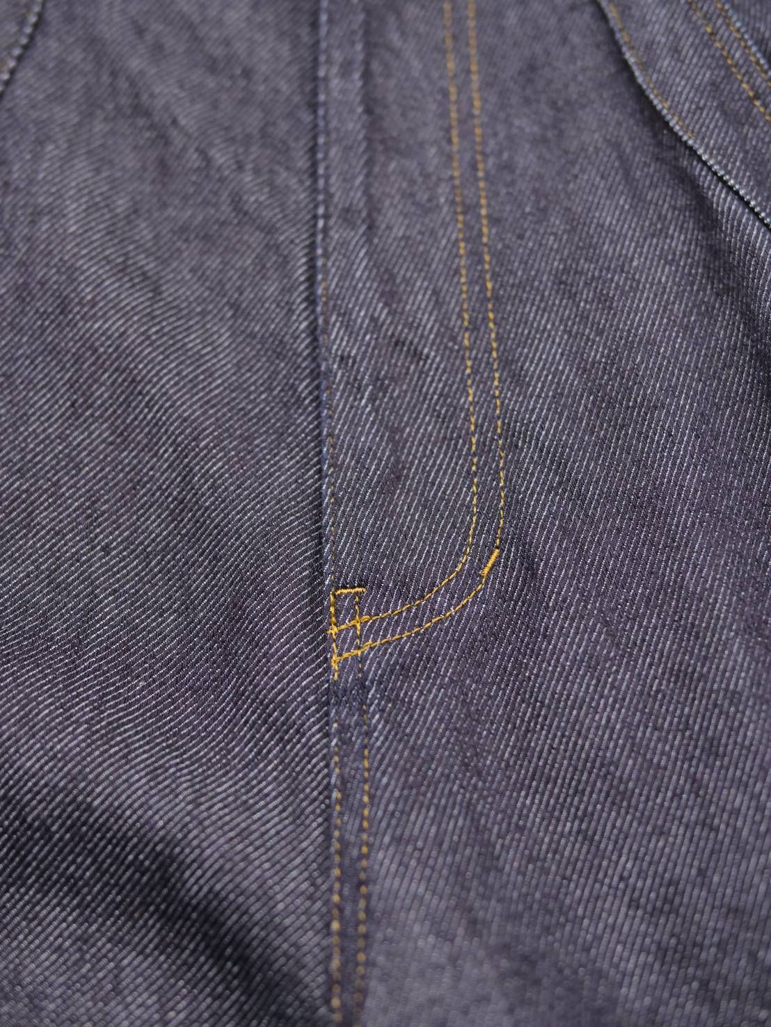 【バレルレッグデニム】 INDIGO / ワイドパンツ / デニムパンツ