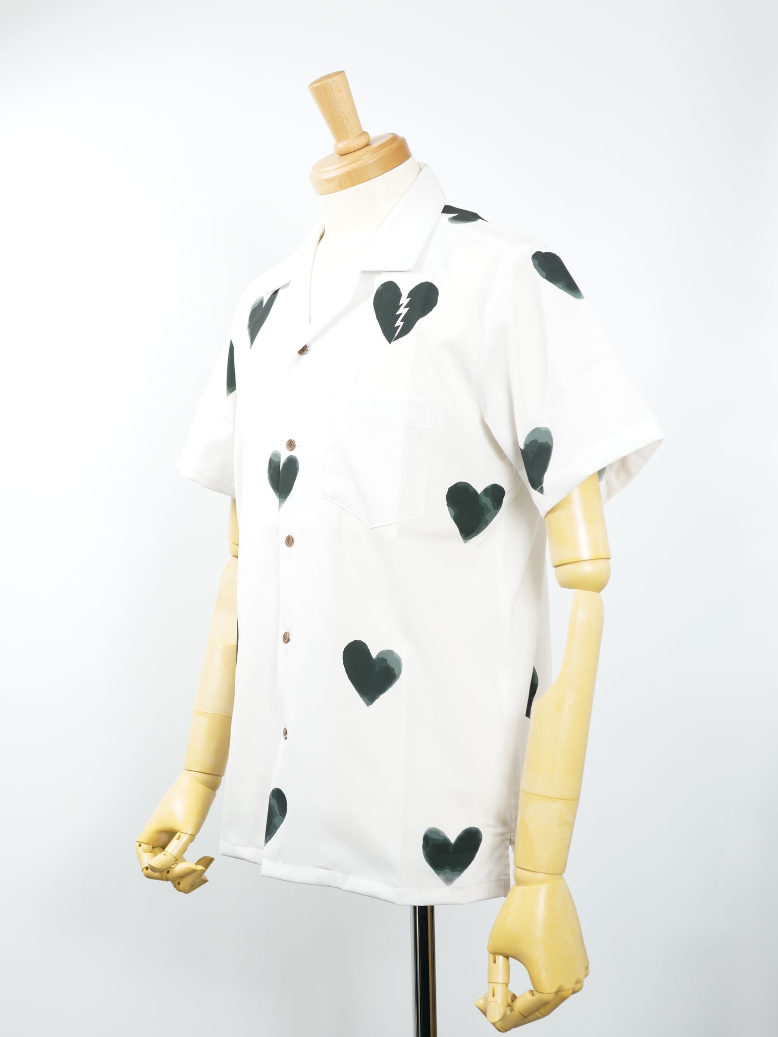 MX-1165 BLACK HEART / シャツ / MIKIO SUZUKI / ONEMADE