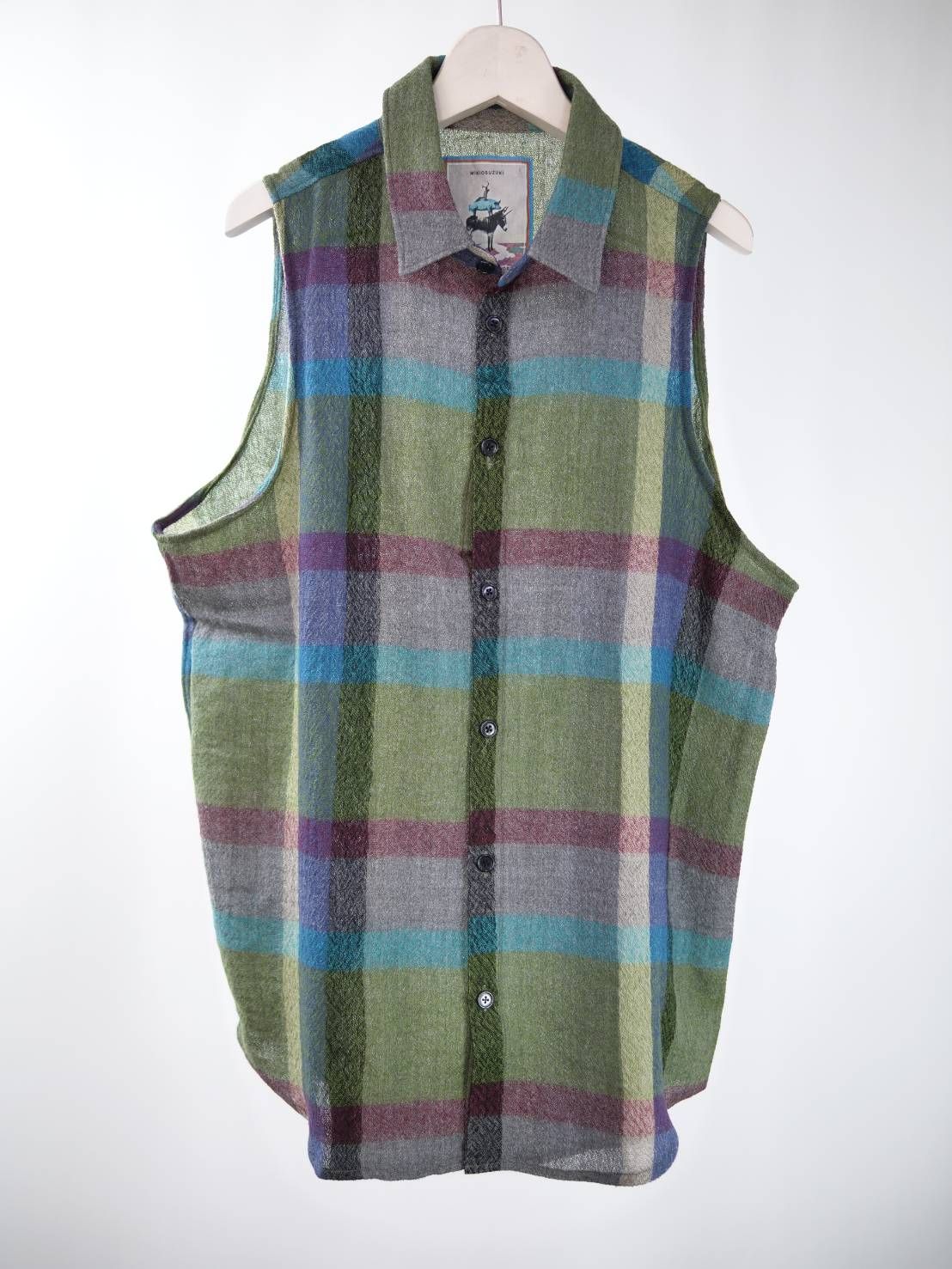 【ウール100％】レイヤードチェックシャツ｜一枚で完成する40代大人の上質コーデ