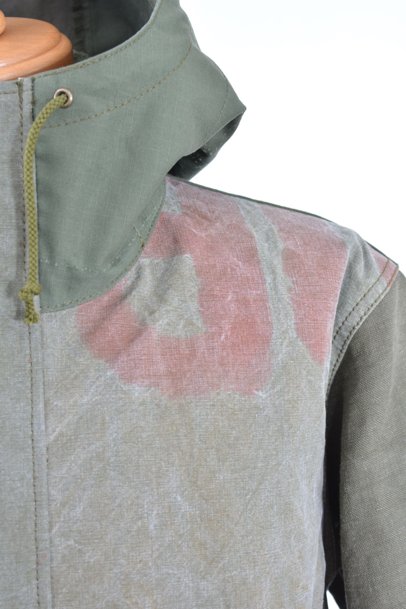 ONEMADE REBUILD LINE / ONE-640 MOZ COAT / ヴィンテージモッズコート / HAND MADE / アートブランド / フランスダッフルバッグ解体
