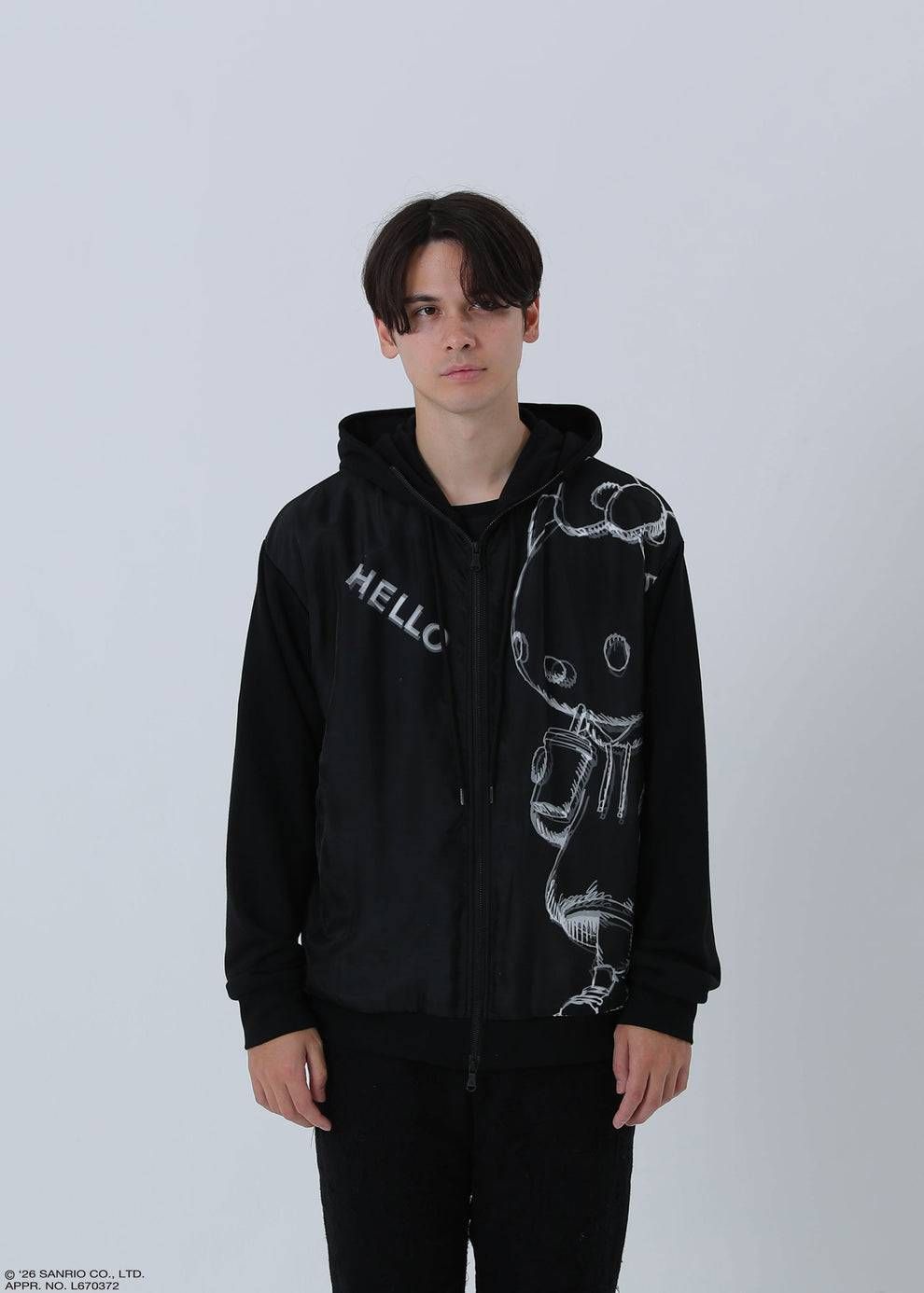 サンリオ・ハローキティ 3Dコラボ Tシャツ - TRIPPY MIKIO ART