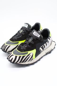 RUNOFスニーカー/  NAIROBI / ナイロビ /大注目スニーカー / 異素材コンビネーション / ダットスニーカー / BOEMOS社