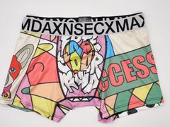 「見えない部分もお洒落に」 大人可愛い / Artなメンズ下着 / BOXER PANTS / GIFT下着 / プレゼントにもおすすめ♪