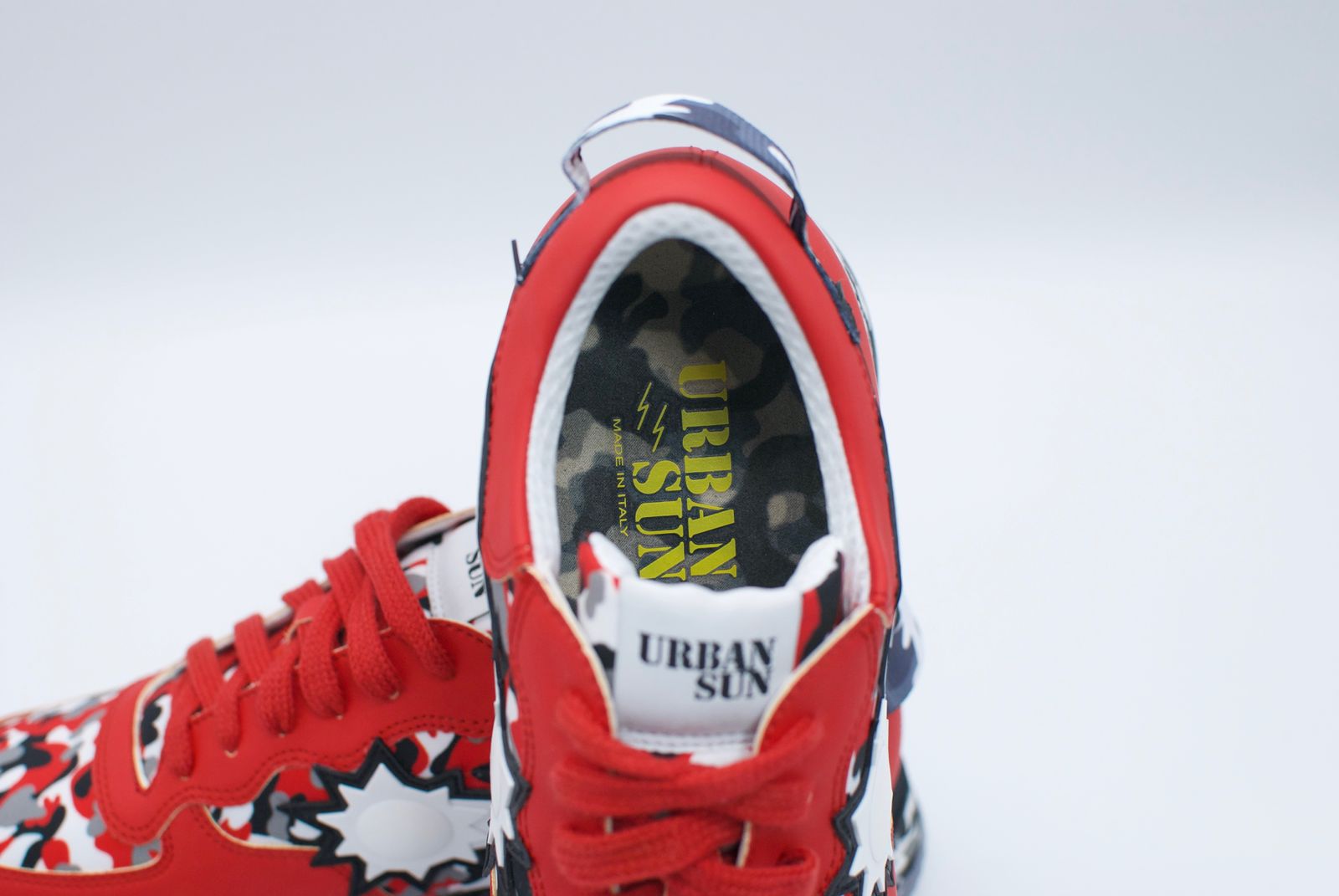 ANDRE JA 059 / JAPAN LIMITED /RED /ローカット/MADE IN ITARY