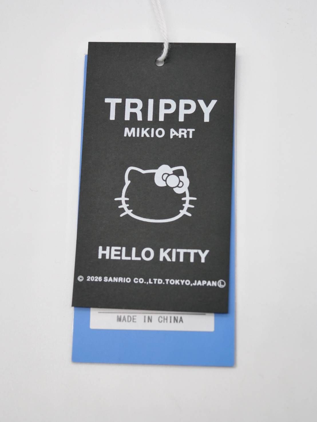 【3Dハローキティデザイン】アートパーカー / ZIPパーカー / サンリオ / BLACK / ユニセックス