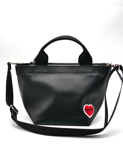【実用性が高いBAG】 PARISブランドトートバッグ / ハート刺繍 / ショルダーバック